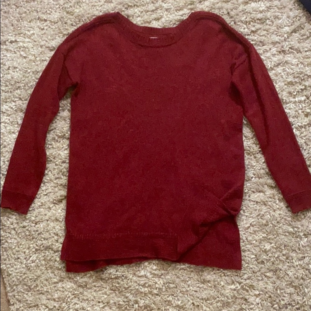 Boat Neck Tunic Sweater